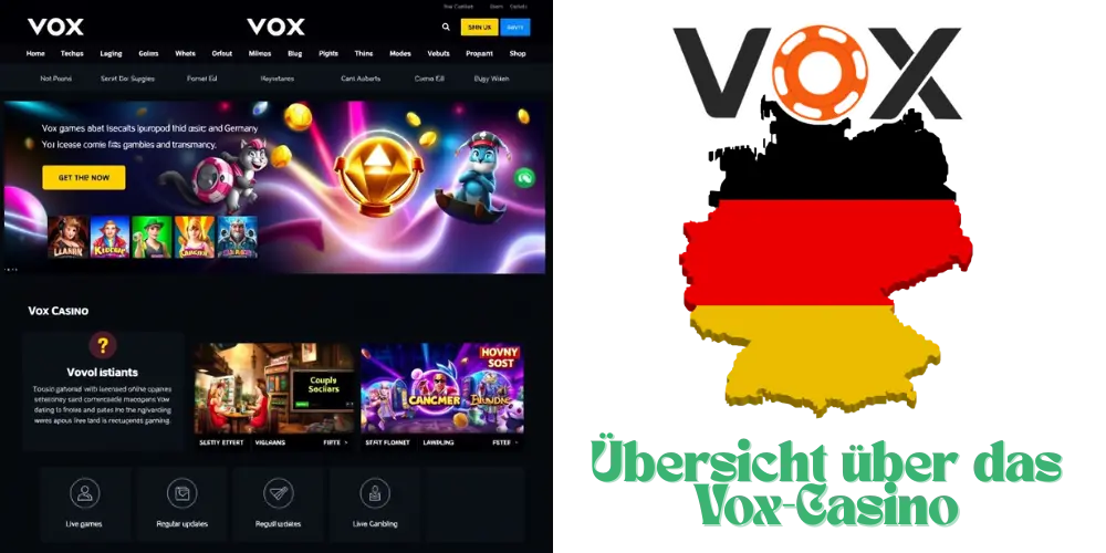 Übersicht über das Vox-Casino