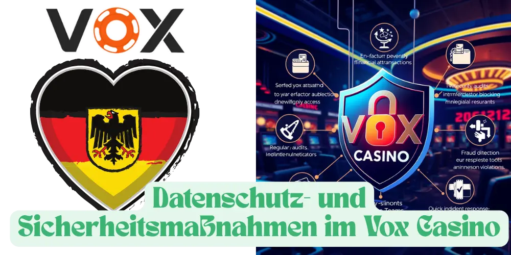 Datenschutz- und Sicherheitsmaßnahmen im Vox Casino