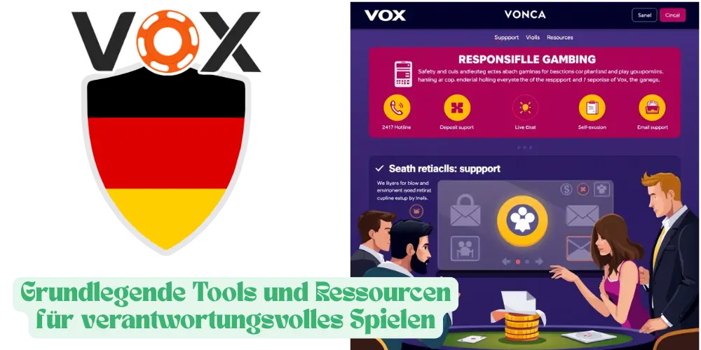Grundlegende Tools und Ressourcen für verantwortungsvolles Spielen