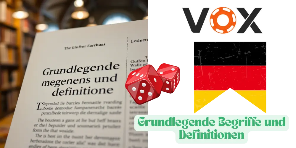 Grundlegende Begriffe und Definitionen